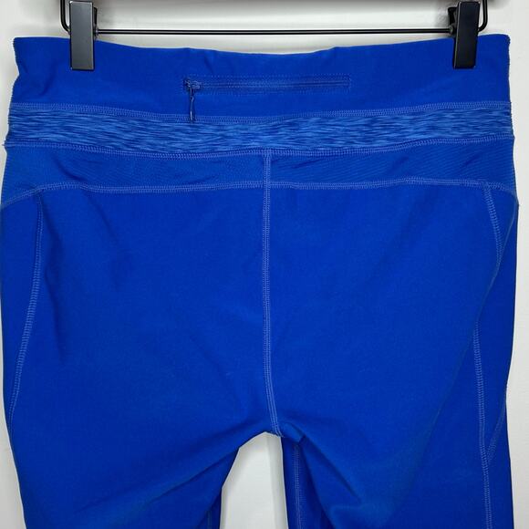 T By Talbots Blue Capri Leggings Size Medium - Picture 6 of 9